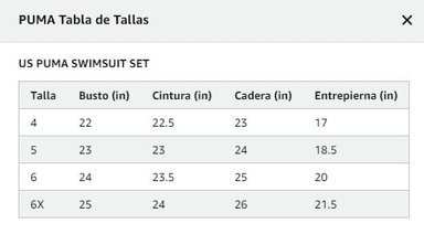 CONJUNTO NIÑA PUMA ROSADO ROPA BAÑO MÁS ENTERIZO . SET 2 PIEZAS - 6