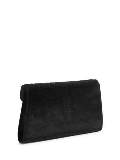 CARTERA CROSSBODY CLUTCH GUESS NEGRO CON LOGO - 3
