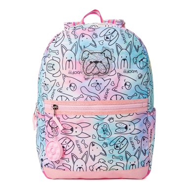 MOCHILA ESCOLAR NIÑAS DOGS 17 ' OFICIO