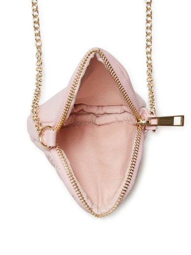 CROSSBODY ACOLCHONADO GUESS CORAZÓN - ROSA PASTEL - 3