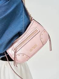 CARTERA GUESS – DEMENTRI NAVY PARA MUJER - ROSADO - 5