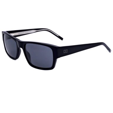LENTES DE SOL TOMMY HILFIGER RECTANGULAR HOMBRE - NEGRO