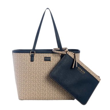 CARTERA TOTE GUESS FACTORY HILDA LOGO + SOBRE INTERNO