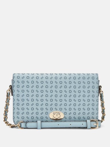 CARTERA CROSSBODY GUESS BALLANTYNE MINI CELESTE