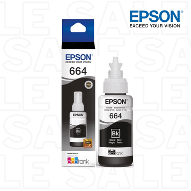 TINTA EPSON T664 NEGRO 120 70ML