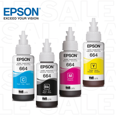 TINTAS EPSON T644 MULTICOLOR T664 70ML PACK COMPLETO