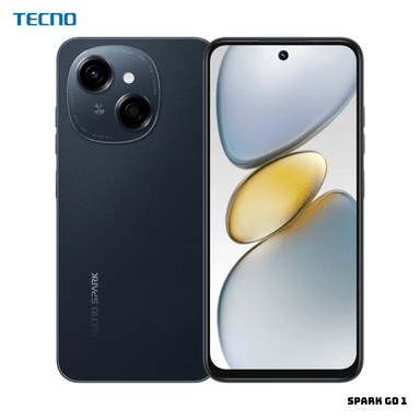 CELULAR TECNO SPARK GO 1 64GB ROM 3GB RAM 13 MP 6.6" STARTRAIL BLACK - 1