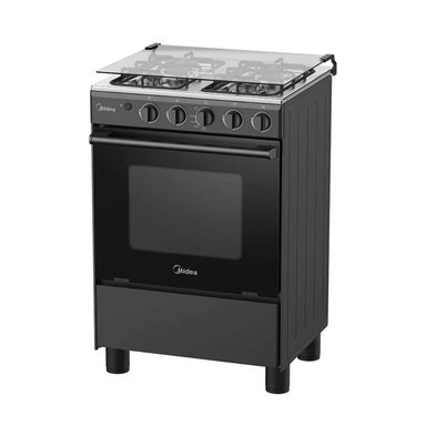 COCINA DE PIE MIDEA A GAS 4 HORNILLAS NEGRO - MGS24FS2LFABBC-PE - 2