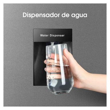 REFRIGERADORA HISENSE 205 L TOP FREEZER PLATEADO RD267H - 2