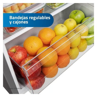 REFRIGERADORA INDURAMA 177 L CON DISP DE AGUA PLATEADO RI-289D - 7