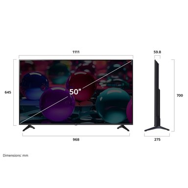TELEVISOR LG 50 SMART TV AI WEBOS 4K UHD 2025 50UA7300PSB - 4