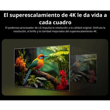 TELEVISOR LG 50 SMART TV AI WEBOS 4K UHD 2025 50UA7300PSB - 6