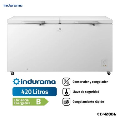 CONGELADORA INDURAMA CI-420BL BLANCO