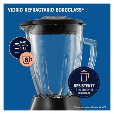 LICUADORA OSTER 6 VELOCIDADES 800W ROJA - BLSTPEG-CPB - 5