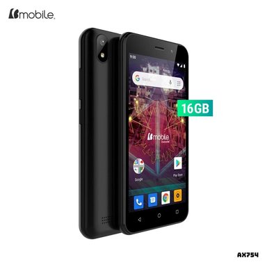 CELULAR BMOBILE AX754 1GB RAM 16GB ROM - NEGRO
