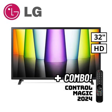 TELEVISOR LG 32 SMART TV WEBOS HUB HD LED - 32LQ600BPSA + CONTROL MAGIC 2024