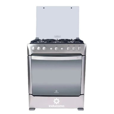 COCINA DE PIE INDURAMA A GAS 6 HORNILLAS ACERO INOX - PARMA ZAFIRO - 2
