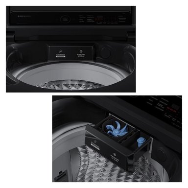 LAVADORA SAMSUNG ECOBUBBLE 13 KG CARGA SUPERIOR NEGRO - WA13CG5441BVPE - 5