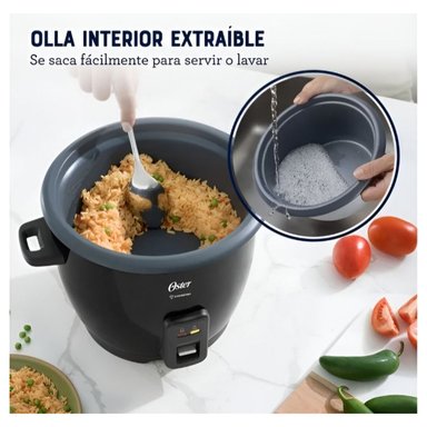 ARROCERA OSTER NEGRA 1.8L - CKSTRC10DFBLK-053 - 6