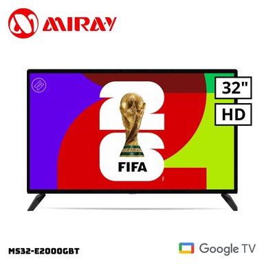 TELEVISOR MIRAY 32 SMART TV GOOGLE TV HD LED - MS32-E2000GBT