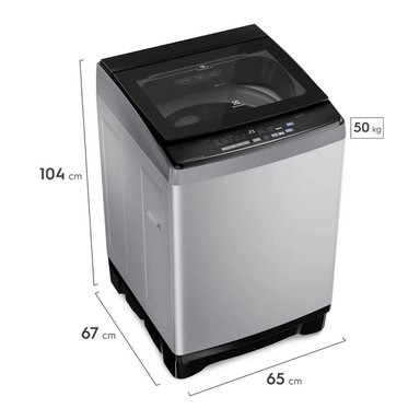 LAVADORA ELECTROLUX TECNOLOGIA INVERTER KG CARGA SUPERIOR GRIS - EWIP18F2XSWG - 3