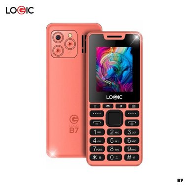 CELULAR BASICO LOGIC B7 2G DUAL SIM - MELON - 1
