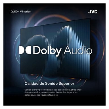 TELEVISOR JVC 40 QLED SMART TV GOOGLE TV FHD - LT-40KB758 - 6