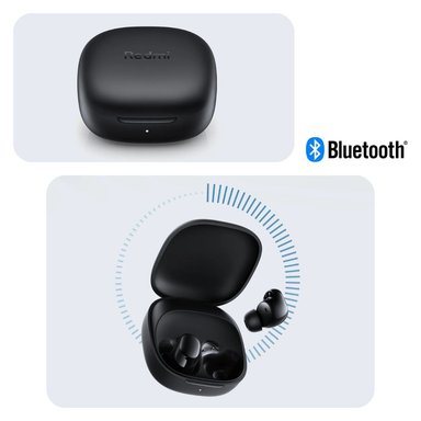 AUDIFONOS BLUETOOTH XIAOMI REDMI BUDS 6 PLAY - BLANCO - 4
