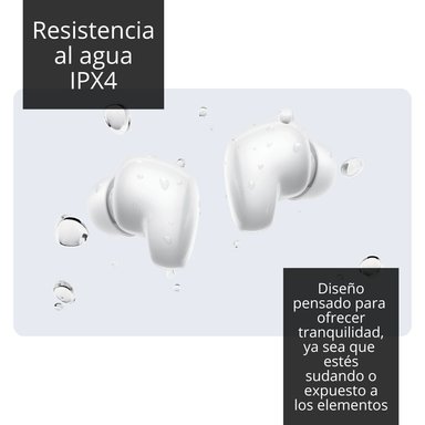 AUDIFONOS BLUETOOTH XIAOMI REDMI BUDS 6 PLAY - BLANCO - 6