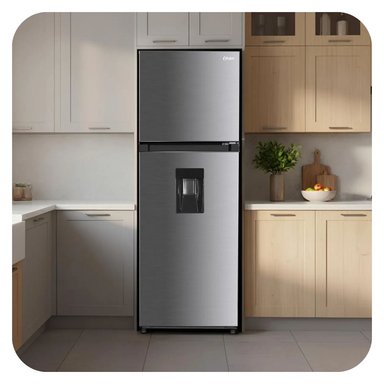 REFRIGERADORA OSTER 331 L CON DISP DE AGUA GRIS INOX - OS-PNF21302VDI - 4