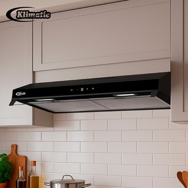 CAMPANA EXTRACTORA KLIMATIC 60CM VENTO BLACK PLUS - 2