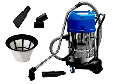 ASPIRADORA INDUSTRIAL CARWASH POLVO Y AGUA DONGCHENG DVC60 2300W 60 LITROS 2 MOTORES