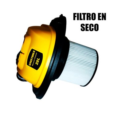 ASPIRADORA UYUSTOOLS SOPLADORA POLVO Y AGUA 20 LITROS 1200W 3 FUNCIONES ASP20LM - 7