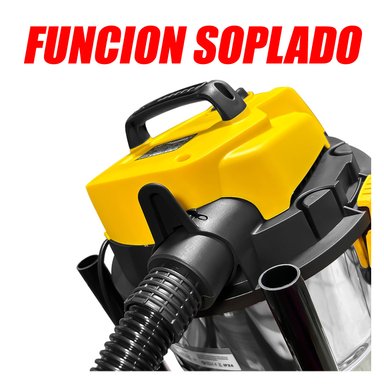ASPIRADORA SOPLADORA DE POLVO Y AGUA ASP30LM 30 LITROS 1200W 3 FUNCIONES - 4