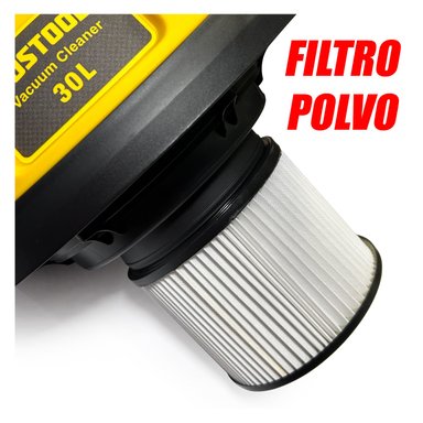 ASPIRADORA SOPLADORA DE POLVO Y AGUA ASP30LM 30 LITROS 1200W 3 FUNCIONES - 5