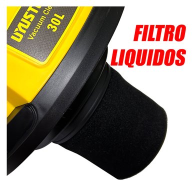 ASPIRADORA SOPLADORA DE POLVO Y AGUA ASP30LM 30 LITROS 1200W 3 FUNCIONES - 6