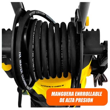 HIDROLAVADORA CARWASH UYUSTOOLS MQL130U-L 2500W 195 BAR MAX - 8