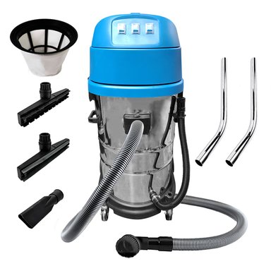 ASPIRADORA DONGCHENG INDUSTRIAL POLVO Y AGUA 3200W 80 LITROS 3 MOTORES DVC80 - 1