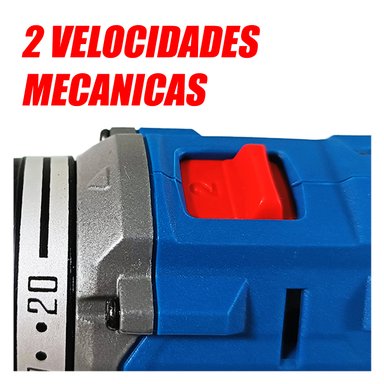 TALADRO DONGCHENG DCJZ2060IEM ATORNILLADOR PERCUTOR INALAMBRICO 1/2' 20V 60NM 2BAT X 4AH BRUSHLESS - 6