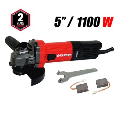 AMOLADORA ESMERIL ANGULAR RANKOR RAG110001 220 - 240 V INDUSTRIAL 5 1100W 12000RPM
