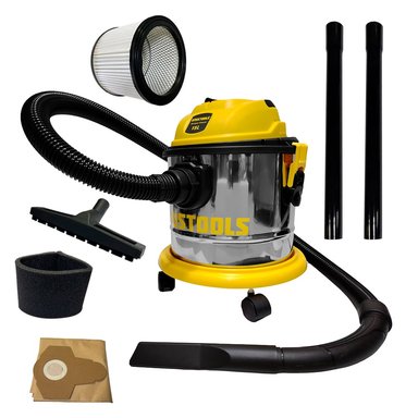 ASPIRADORA UYUSTOOLS SOPLADORA POLVO Y AGUA 15 LITROS 1200W 3 FUNCIONES ASP15LM - 1