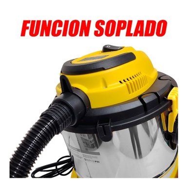 ASPIRADORA UYUSTOOLS SOPLADORA POLVO Y AGUA 15 LITROS 1200W 3 FUNCIONES ASP15LM - 4