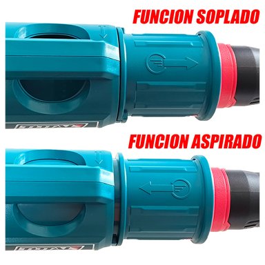 SOPLADORA ASPIRADORA INDUSTRIAL TOTAL TB8036 800W BOLSA RECOLECTORA Y ACCESORIOS - 4