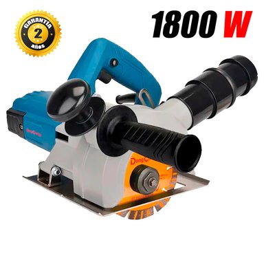 RANURADORA ACANALADORA PARED CONCRETO 5' DONGCHENG DZR125S 1800W 37.5 X 50MM