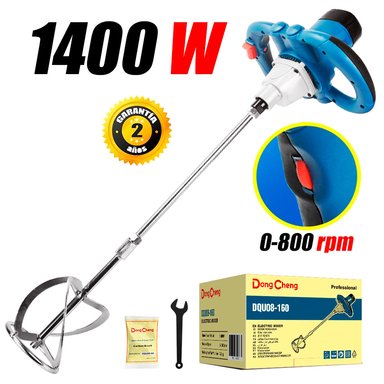 MEZCLADORA PEGAMENTO PINTURA INDUSTRIAL DONGCHENG DQU08-160 1400W