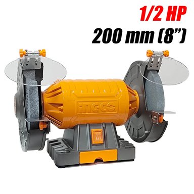 ESMERIL DE BANCO 8' INGCO BG83502-5 1/2 HP (350W)