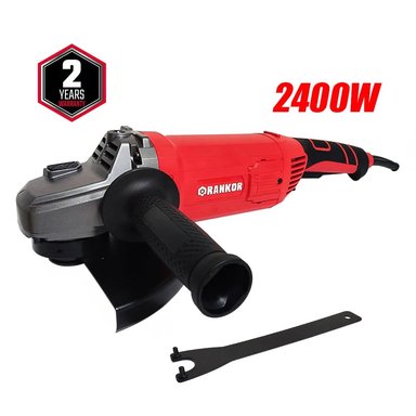 AMOLADORA ESMERIL ANGULAR INDUSTRIAL 7-1/4″ RANKOR RAG2400701 2400W 8500RPM