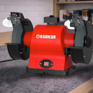 ESMERIL DE BANCO 8' INDUSTRIAL RANKOR RBG580801 3/4 HP (580W) - 3