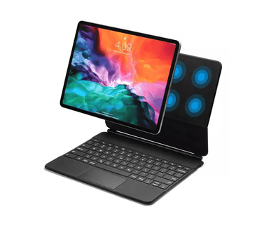 MAGIC KEYBOARD PARA IPAD PRO 11 ALTERNATIVO PREMIUM - COLOR NEGRO - 1