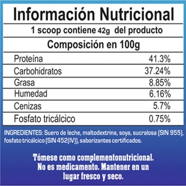 PROTEÍNA UNIVERSE NUTRITION 500 GR BIOGEN NF VAINILLA - 2
